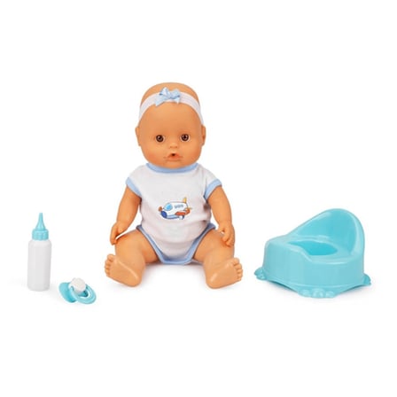 Sunman Oyuncak Boubou Altını Islatan Konuşan Bebek Seti 30Cm S02030121 (Karışık Renk, 1 Adet)