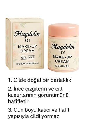 Magdolin Chale Make-up Cream No 1