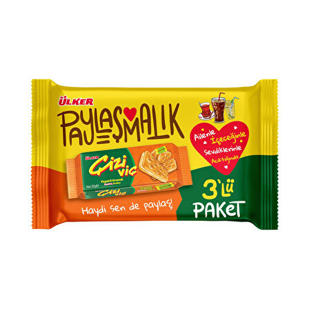 Ülker Çiziviç 3 lü Paket 246 gr x 6 Adet