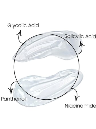 Santelive Sımpure Yüz Temizleme Jeli Glikolik Asit Niasinamid Hyaluronik Asit 400 ml