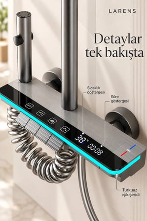 Vantex Çok Fonksiyonlu Duş Seti 
