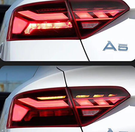 Audi A5 2008-2011 İçin 2020+ Led Stop (Led Stoplu Model için)