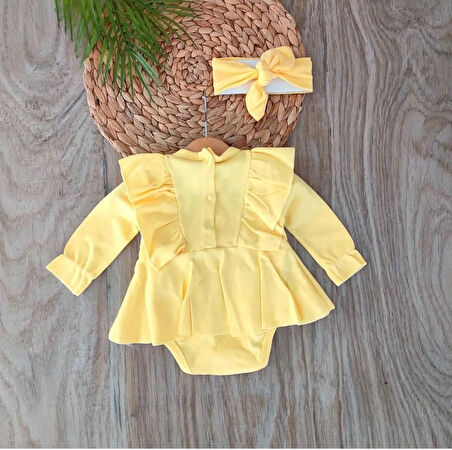 KIZ BEBEK TOKA AKSESUARLI SALOPET 2'Lİ PARÇA 