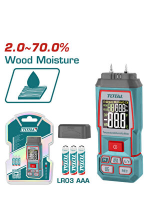Dijital Ahşap Nem Ölçme Cihazı Yüksek Kalite TETWM031 NMS HIRDAVAT()