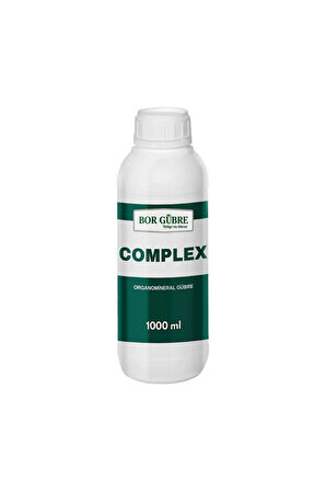 COMPLEX-1000ML Zeytin İçin Gübre Yeşil Aksam Gelişir Verim ve Kaliteyi Arttırır.