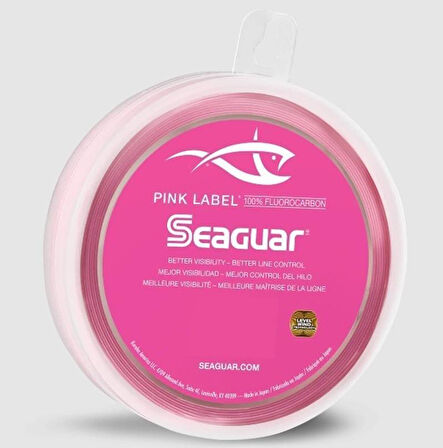 Seaguar Pink Label %100 FluoroCarbon Misina 25 mt 0,405 mm
