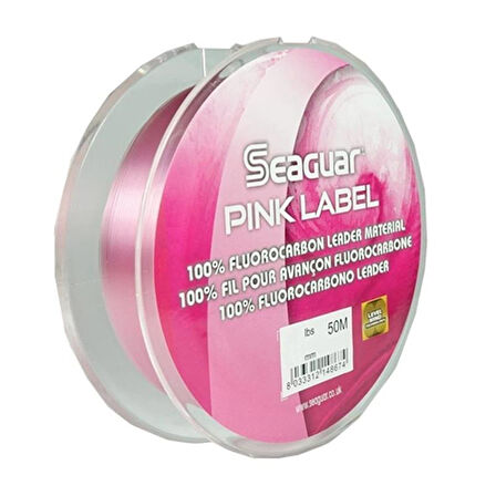 Seaguar Pink Label %100 FluoroCarbon Misina 25 mt 0,405 mm
