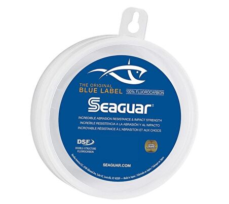 0.285mm Seaguar Blue Label %100 Fluoro Carbon Misina 22.9 metre