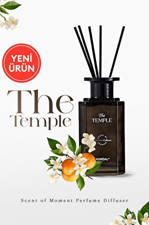Şık ve Dekoratif, Çubuklu Oda Kokusu - Difüzör KUNDAL Scent Of Moment Diffuser 200ml (Temple)