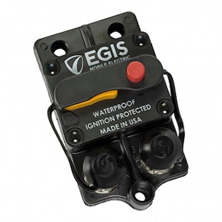 EGIS 4703 Serisi Termal Devre Kesici Sigorta 12V / 24V / 36V / 48V DC uygulamalarda kullanıma uygun