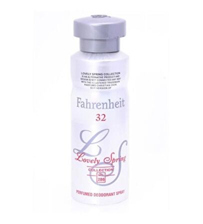 Lovely Spring Fahrenheit 32 Deodorant 200 ml
