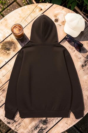 Unisex Dream Butterfly Baskılı Oversize Hoodie Kapüşonlu Sweatshirt