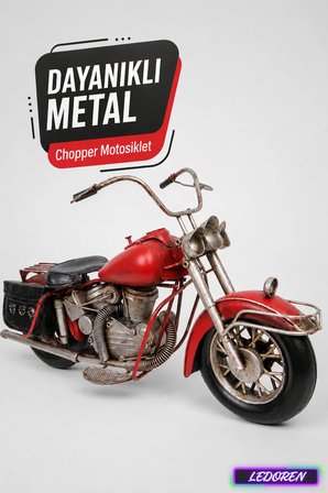 Dekoratif Metal Motosiklet Biblo Vintage El Yapımı Nostaljik Motor Ofis Ev Masa Dekoru 0510ZJ-1311