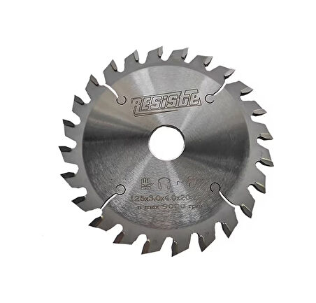 125x3,0/4,0x20 Z24 Çizici Testere Resiste