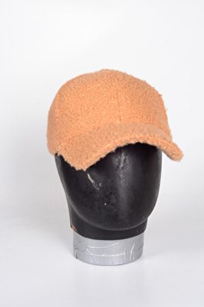 Kadın Kışlık  Peluş Şapka Kep Trendy Baseball Cap