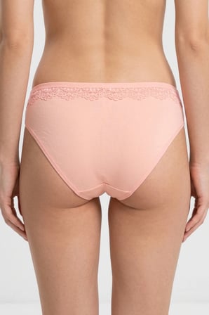 Kadın 6'lı Paket Dantel Detaylı Pamuklu Bikini Külot Esnek İz Yapmaz Yumuşak İç Çamaşırı