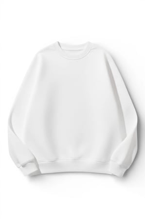 Unisex Yumuşak Dokulu Rome Baskılı Tasarım Oversize 3 İplik Bisiklet Yaka Sweatshirt