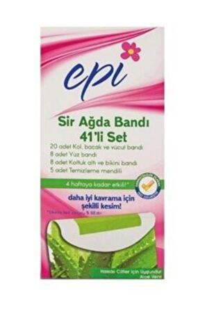 Ağda Bandı 41'li Set Aloe Vera Sir