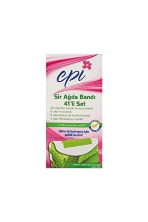 Ağda Bandı 41'li Set Aloe Vera Sir