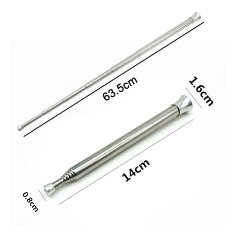 Roichil®  Teleskopik Ateş Başlatıcı Outdoor Üfleme Borusu 63 Cm