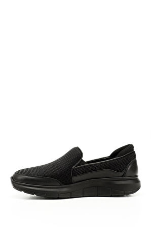 Siyah Hakiki Deri Comfort Ayakkabı