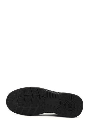 Siyah Bağcıklı Hakiki Deri Comfort Ayakkabı