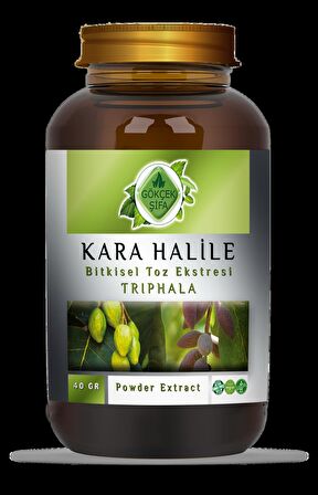 Gökçek Kara Halile Toz Ekstresi 40 Gr. Cam Kavanoz