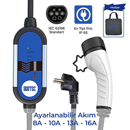 Type2 EV Portable Charger 16A