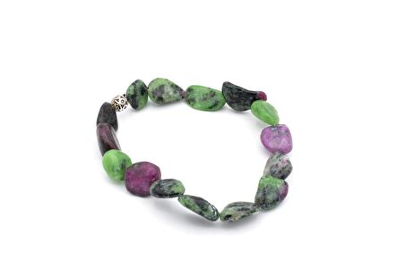 HAKİKİ AMORF KESİM DOĞAL ANYOLİT TAŞI BİLEKLİK 1.KALİTE 002