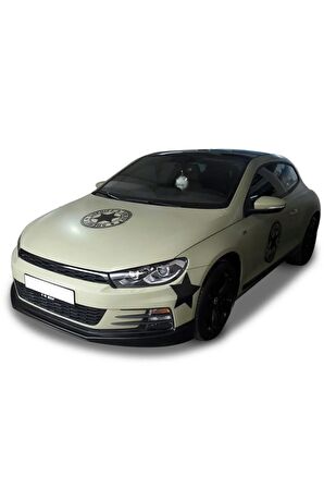 Volkswagen Scirocco (2015-2017) R-line Ön Tampon Ek (plastik) Uyumlu
