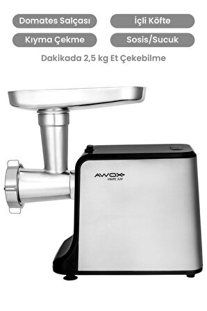 Awox Vite Pe320 Kıyma Makinesi Inox