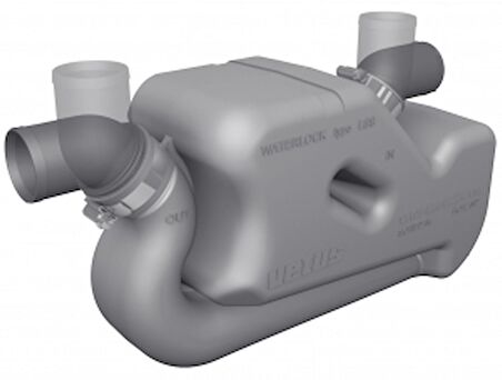 Vetus waterlock LSS45 uzun egzoz sistemleri için 7.5 LT 