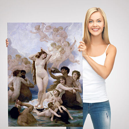 Venüsün Duğuşu Tablosu - Birth Of Venus William-Adolphe Bouguereau-6474