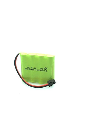 4.8v 1100mah Siyah Soketli Oyuncak Araba Pili