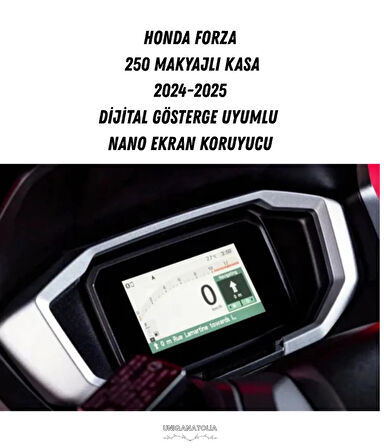 Honda Forza 250 Makyajlı Kasa 2024-2025 Dijital Gösterge Uyumlu Nano Ekran Koruyucu