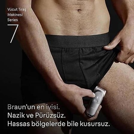 Vücut Tıraş Makinesi Series 7, +6 Aksesuar