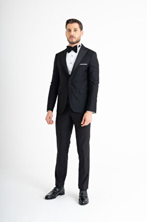 Slim Fit Smokin - Siyah 50