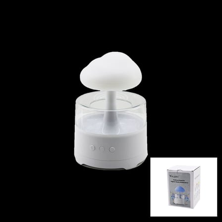 300ml USB Şarjlı Bluetooth Hoparlörlü Hava Nemlendirici - LED, Kumandalı