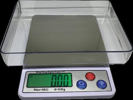 Diamond Dijital Göstergeli Profesyonel Hassas Terazi Mh-777 (3 Kg-0.01)