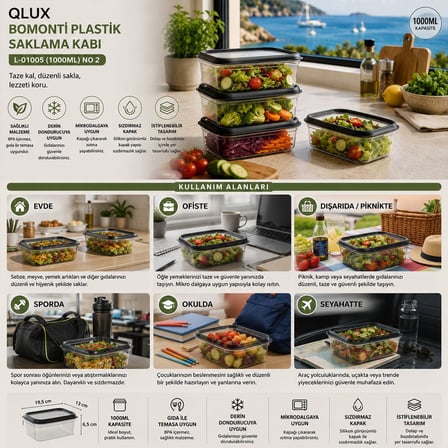 Plastik Saklama Kabı