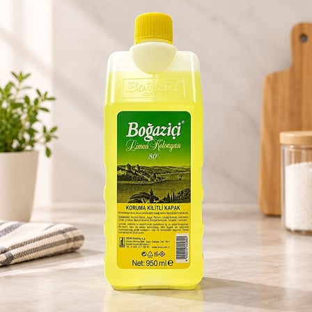 950 ml Kolonya Koruma Kilitli Kapak