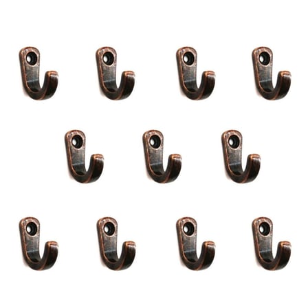 Tekli Bijuteri, Dekor Askısı - Eskitme, 100 Adet, 10x18x22 Mm