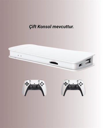 Hdmı Çıkışlı Çift Kablosuz Kollu Retro Game Stick - M15