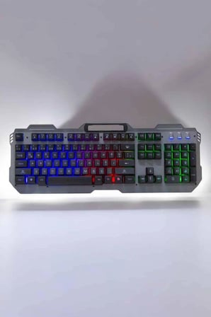 Klavyesi Q Klavye Rgb Işıklı Mouse Hediyeli