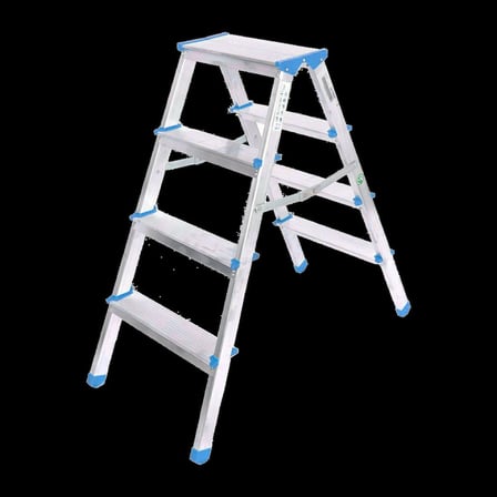 Alüminyum Çift Basamaklı Merdiven 92 cm (4+4)