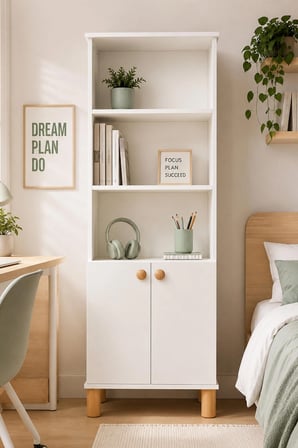 Genç Odası Takımı, 3 Kapılı Dolap, Çalışma Masası, Kitaplık