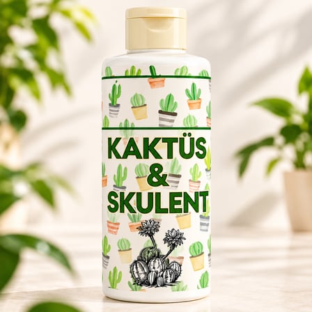 Kaktüs ve Skulent Için Yavru ve Çiçek Destekleyici Premium 100 ml Besin - Özel Tür Kaktüs Besini
