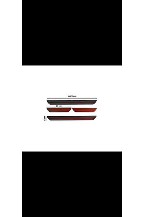 Fiat Uno New Krom İç Kapı Eşiği Koruyucusu