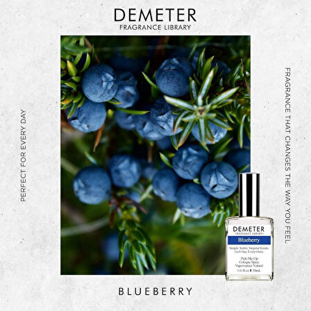 Demeter The Library Of Fragrance Blueberry EDC Sprey 30 ml Kadın Parfümü