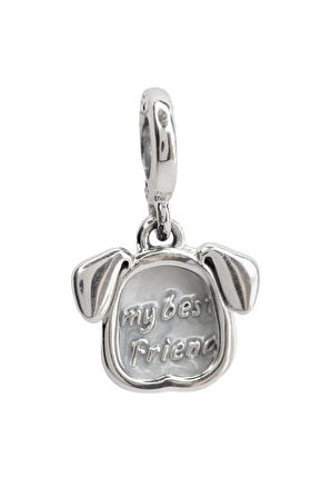 Köpeğim En İyi Arkadaşım Charm | 925 Ayar Gümüş